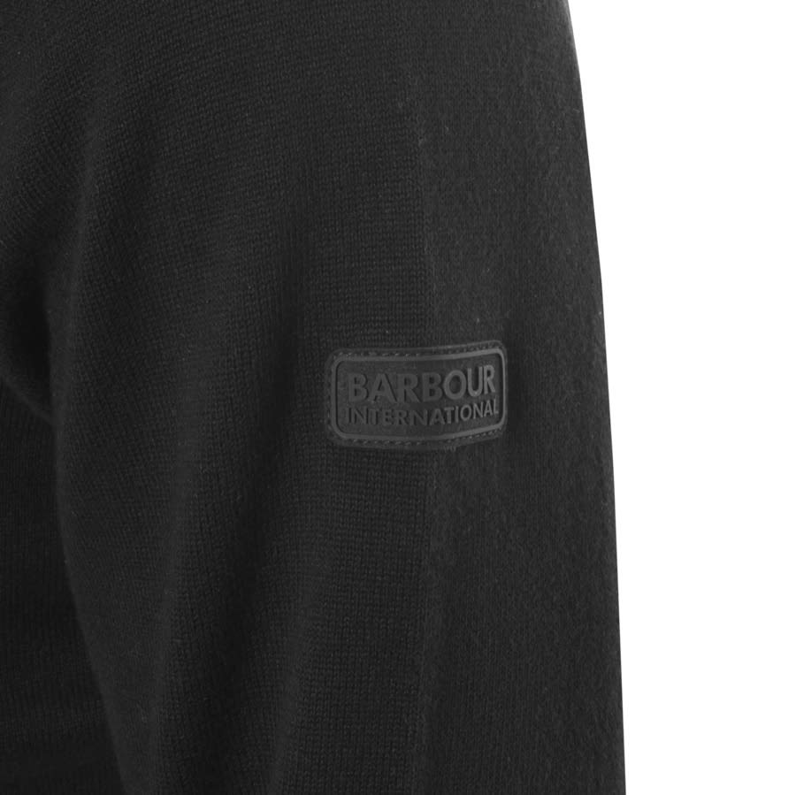 Alternative Image for ProductBarbour International Aspect Full Zip Jumper Black3